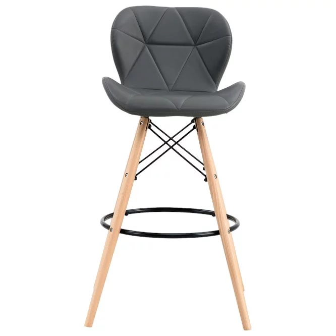 Image Барный стул Sunrise B-07 PU (Gray/Beech)