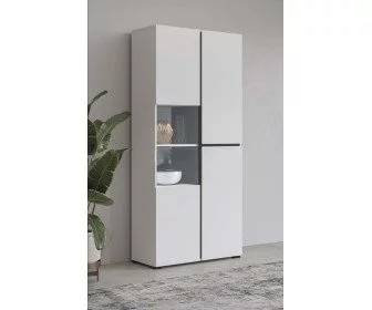 Image Витрина Helvetia Cross 3D 79 cm (White/Black)
