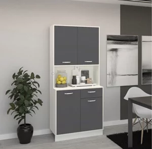 Image Буфет Haaus Oma 188x44 cm (Anthracite/White)