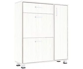Image Tumba pentru incaltaminte Fabrik Home Modul №5 (Ash White)