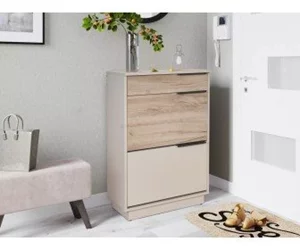 Image Тумба для обуви Modern Visit (Cashmere/Craft Oak Gray)