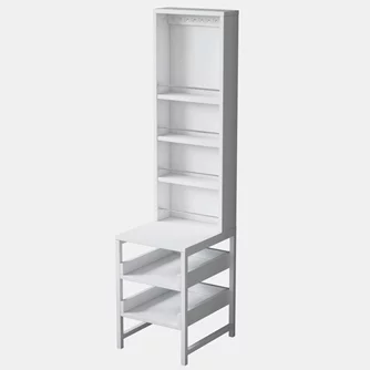 Etajera Mirage Meble BJ147 (White)