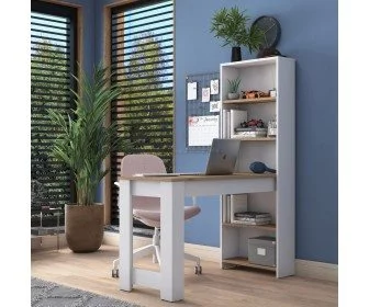 Image Письменный стол Mirage Meble HA106 (White/Walnut)