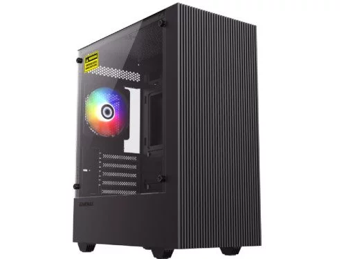 Корпус ПК mATX GAMEMAX Edge, w/o PSU, 0.45mm
