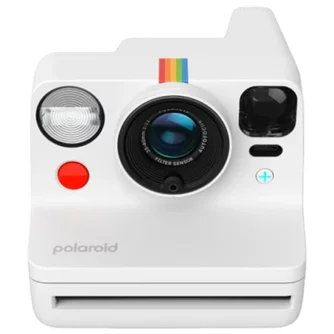 Aparat foto instant Polaroid Now+ Gen 3, White