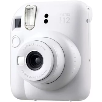 Aparat foto instant Fujifilm Instax Mini 12, Clay White