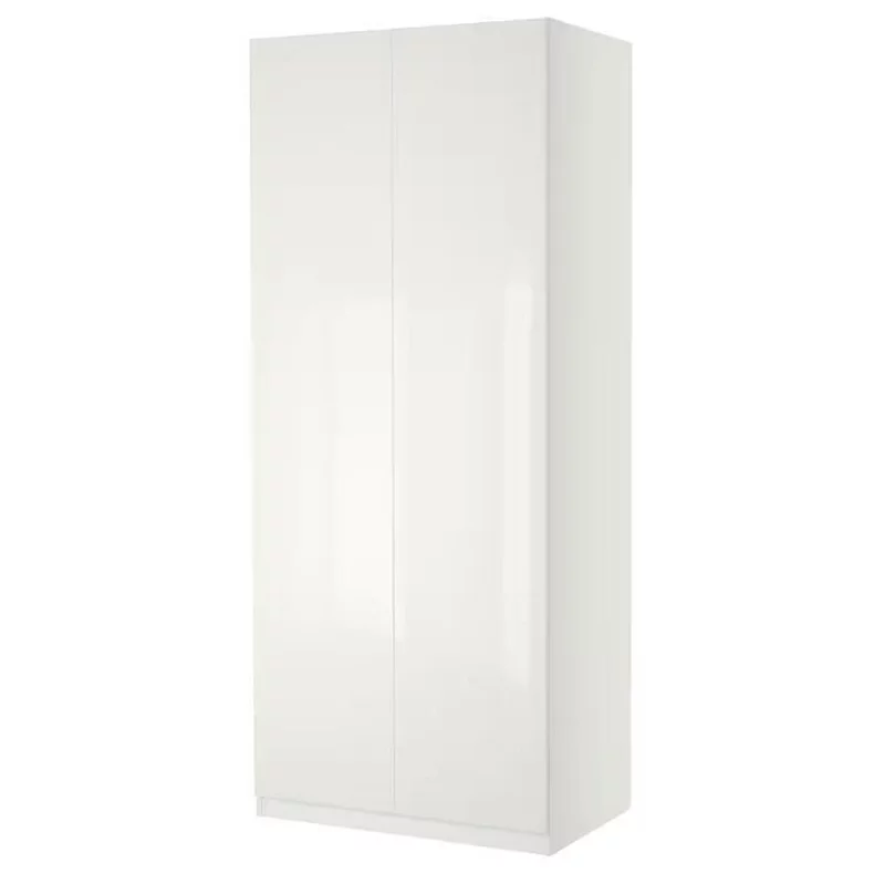 Image Dulap Ikea Pax/Fardal/Komplement 100x60x236 White/White Gloss