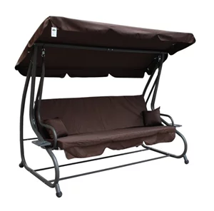 Image Скамья-качели с тентом Ramiz 8011 CB (Dark Brown)