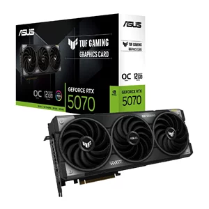 Image Placă Video ASUS TUF Gaming GeForce RTX 5070 OC Edition 12GB GDDR7, Black