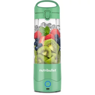 Blender portabil NUTRIBULLET NBP003LG, 0.47l, 1 treapta viteza, USB-C, Green