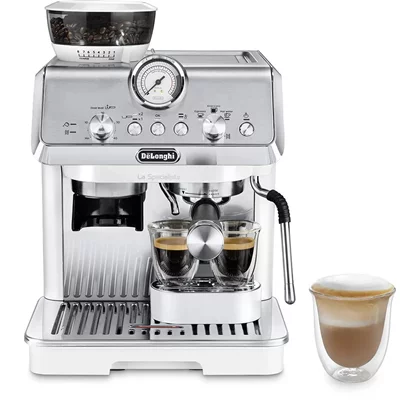 Ручная эспрессо-машина DELONGHI La Specialista Arte EC9155.W, 1,5 л
