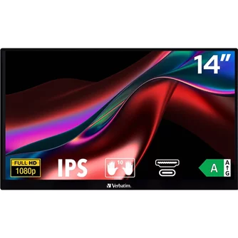 Портативный монитор IPS VERBATIM PMT-14, 14"