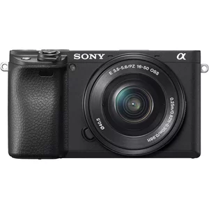 Image Aparat foto mirrorless SONY Alpha ILCE-6400AKB, 24.2MP, 4K, Wi-Fi, negru + Obiectiv SELP16502