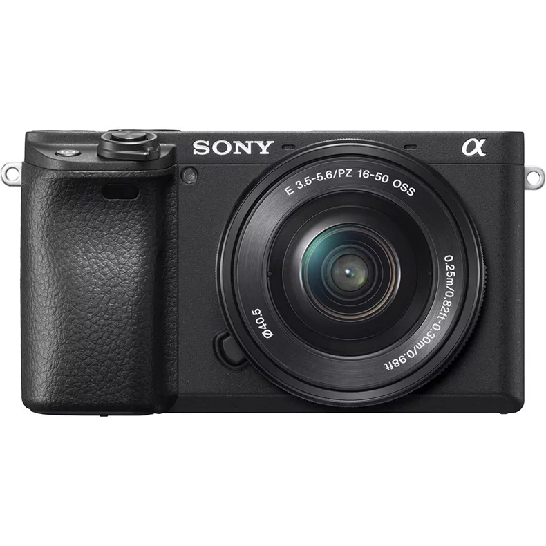 Image Aparat foto mirrorless SONY Alpha ILCE-6400AKB, 24.2MP, 4K, Wi-Fi, negru + Obiectiv SELP16502