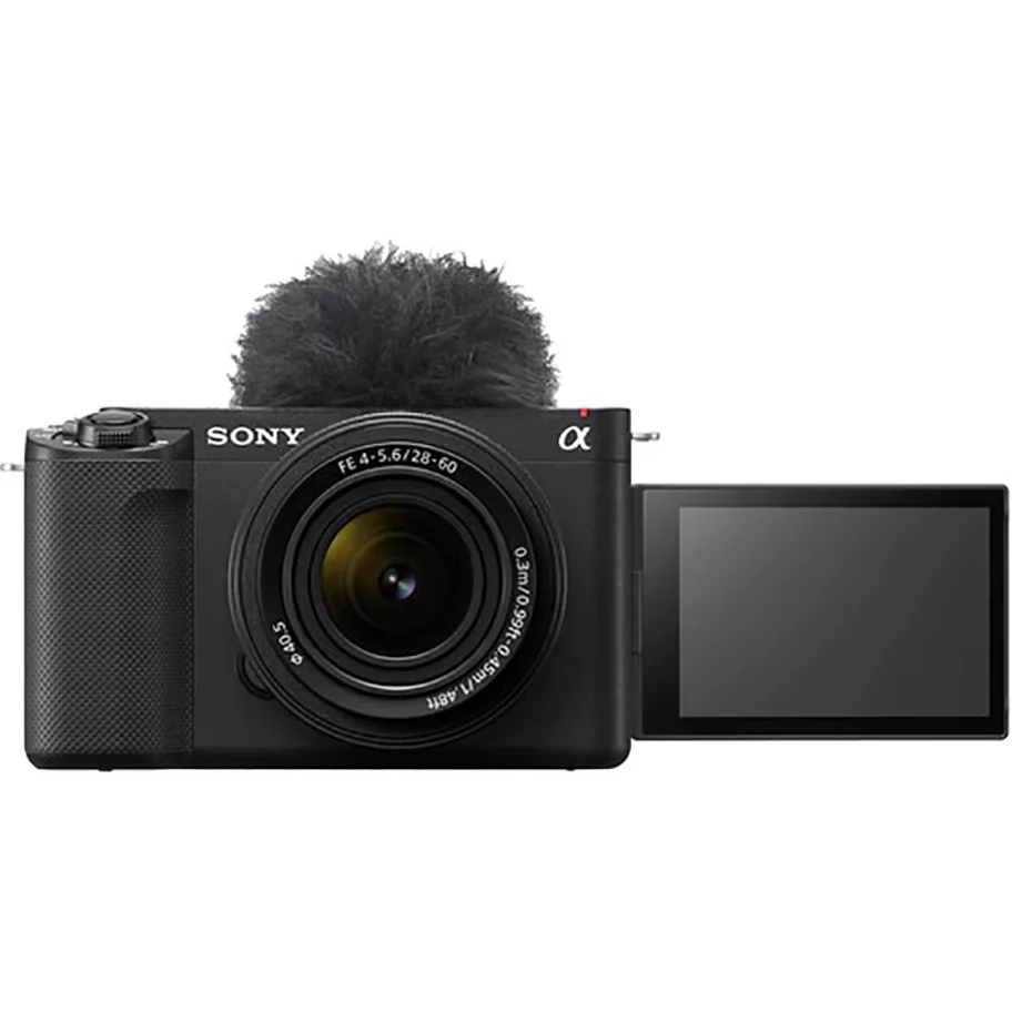 Image Aparat foto Mirrorless SONY Alpha ZV-E1, 12.2MP, 4K, Wi-Fi, negru + Kit cu obiectiv 28-60mm