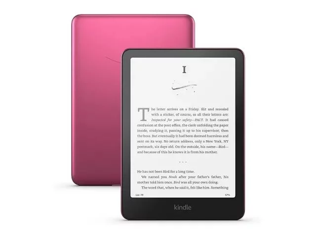 Image Электронная книга Amazon Kindle Paperwhite 7 Signature Edition 2024 12th-Gen 32GB Metallic Raspberry