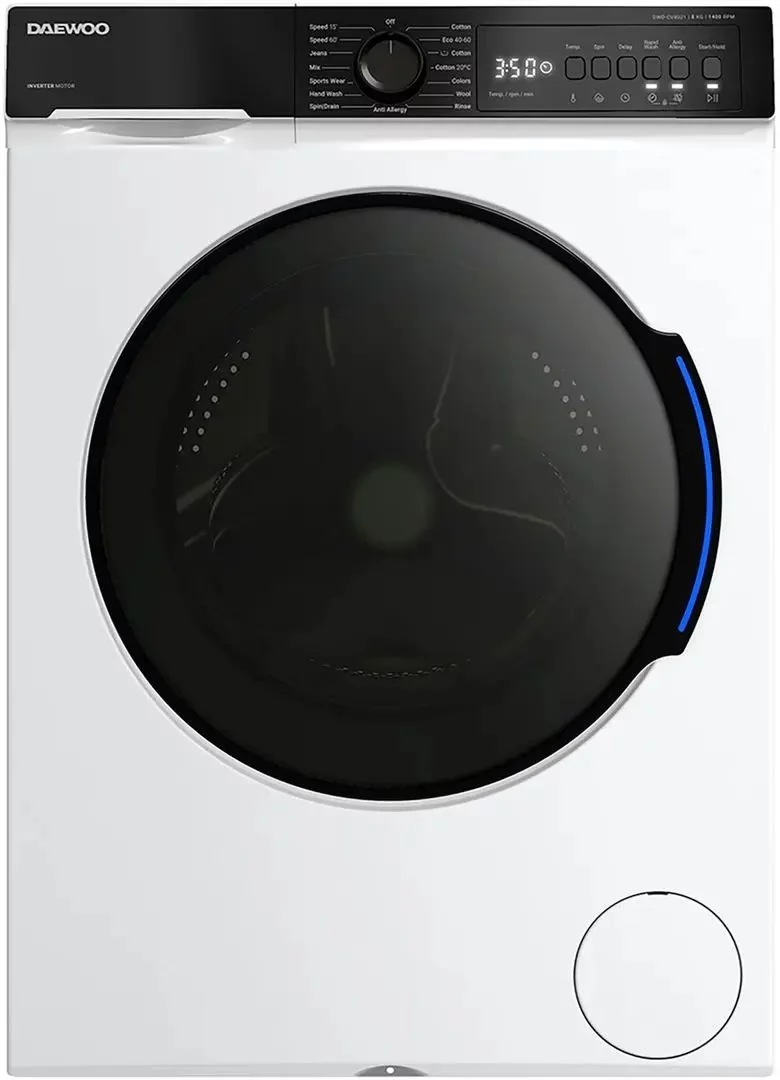 Image Стиральная машина Daewoo DWD-CV8021 White