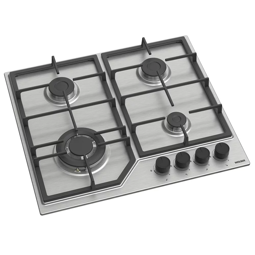 Plita de gaz incorporabila Wolser WL- F 6406 TURBO INOX FFD