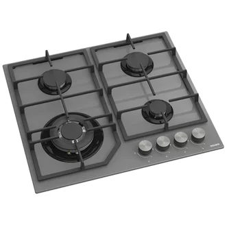 Plita de gaz incorporabila Wolser WL- F 6406 TURBO GREY GL FFD