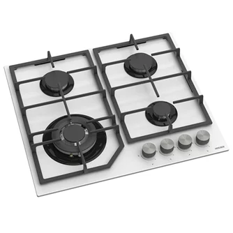 Plita de gaz incorporabila Wolser WL- F 6406 TURBO WHITE GL FFD
