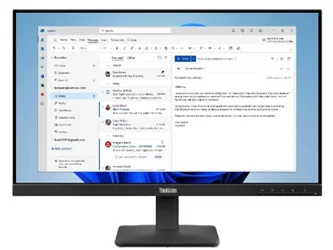 Монитор LENOVO ThinkVision S24-4e, Black