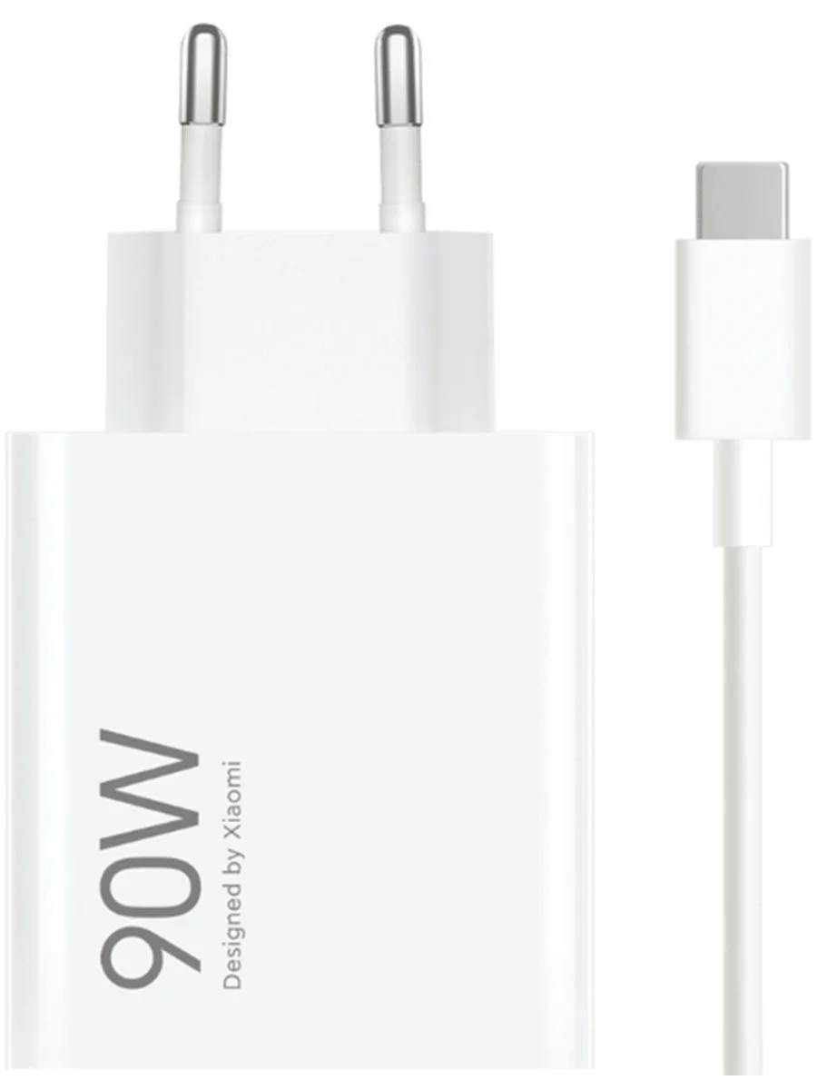 Зарядное устройство Xiaomi 90W HyperCharge Combo (Type-A) + Cablu Type-C