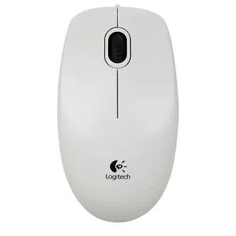 Mouse Logitech B100 OEM, White