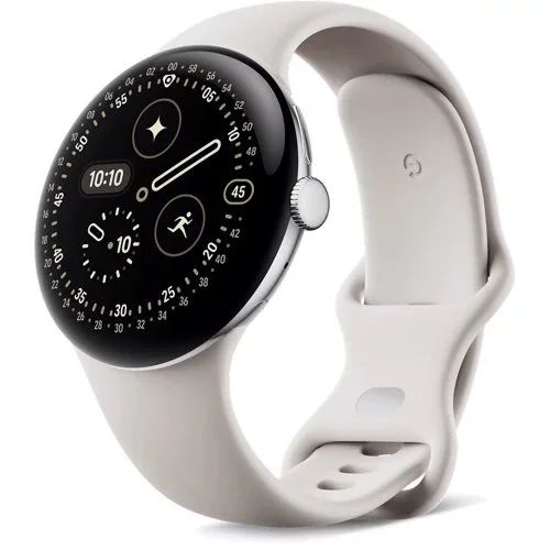 Image Ceas inteligent  Google Pixel Watch 4 45mm LTE Polished Silver