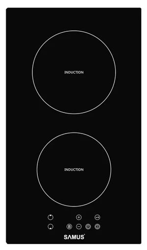 Image Встраиваемая варочная индукционная панель Samus PSI-32BG4 Black