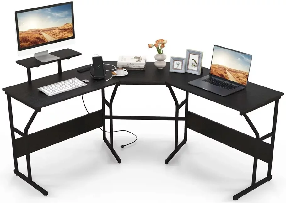 Image Стол компьютерный Costway CB10704DE-DK (Black)