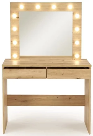 Image Туалетный столик с подсветкой Halmar Hollywood, Artisan Oak