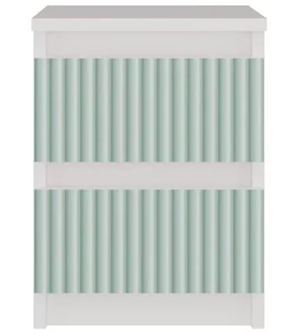 Тумба TopEshop Malwa M2 Arteso, White/Mint