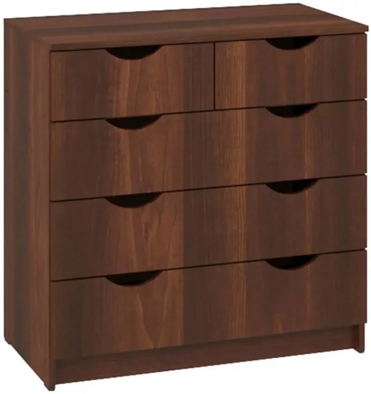 Image Комод Пехотин К-3+2 Эко, Nut