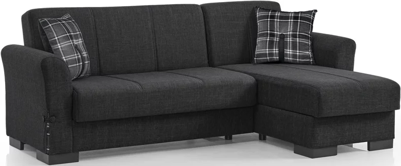 Image Canapea colțar Fabulous Filamingo 58-002, Dark Gray