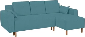 Canapea colțar Modern Leo Alaska 86, Turquoise