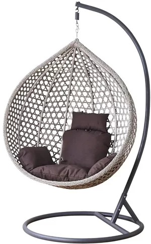 Image Подвесное кресло GardenLine FAT0223 XL (Dark Grey/Grey)