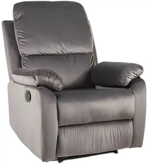 Image Fotoliul recliner Signal Spenser 1 Velvet, Gray