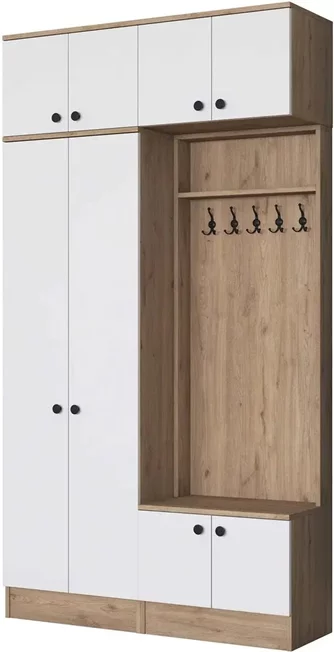 Antreu Mirage Meble EA144 (Walnut/White)