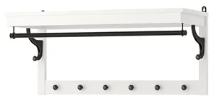 Image Cuier Ikea Hemnes 85cm (Alb)