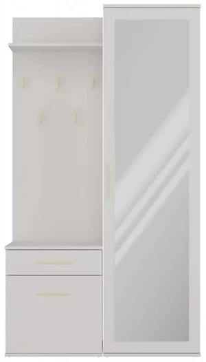 Image Прихожая TopEshop Duo 100x35x180 (Cashmere)