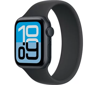 Image Apple Watch SE 3 (2025) GPS + LTE 40mm MEP94 Midnight Aluminum Case Midnight Sport Band S/M