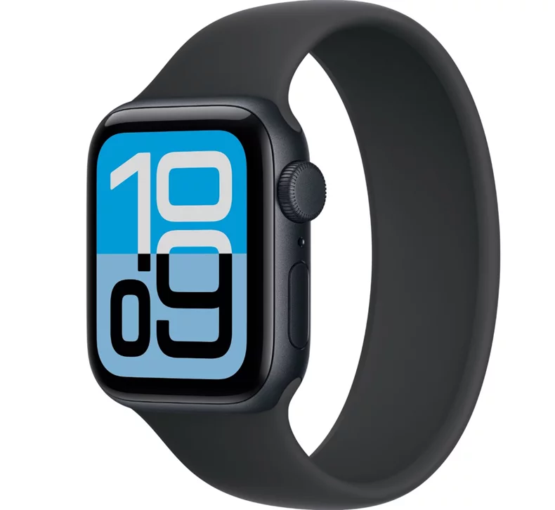 Image Apple Watch SE 3 (2025) GPS + LTE 40mm MEP94 Midnight Aluminum Case Midnight Sport Band S/M
