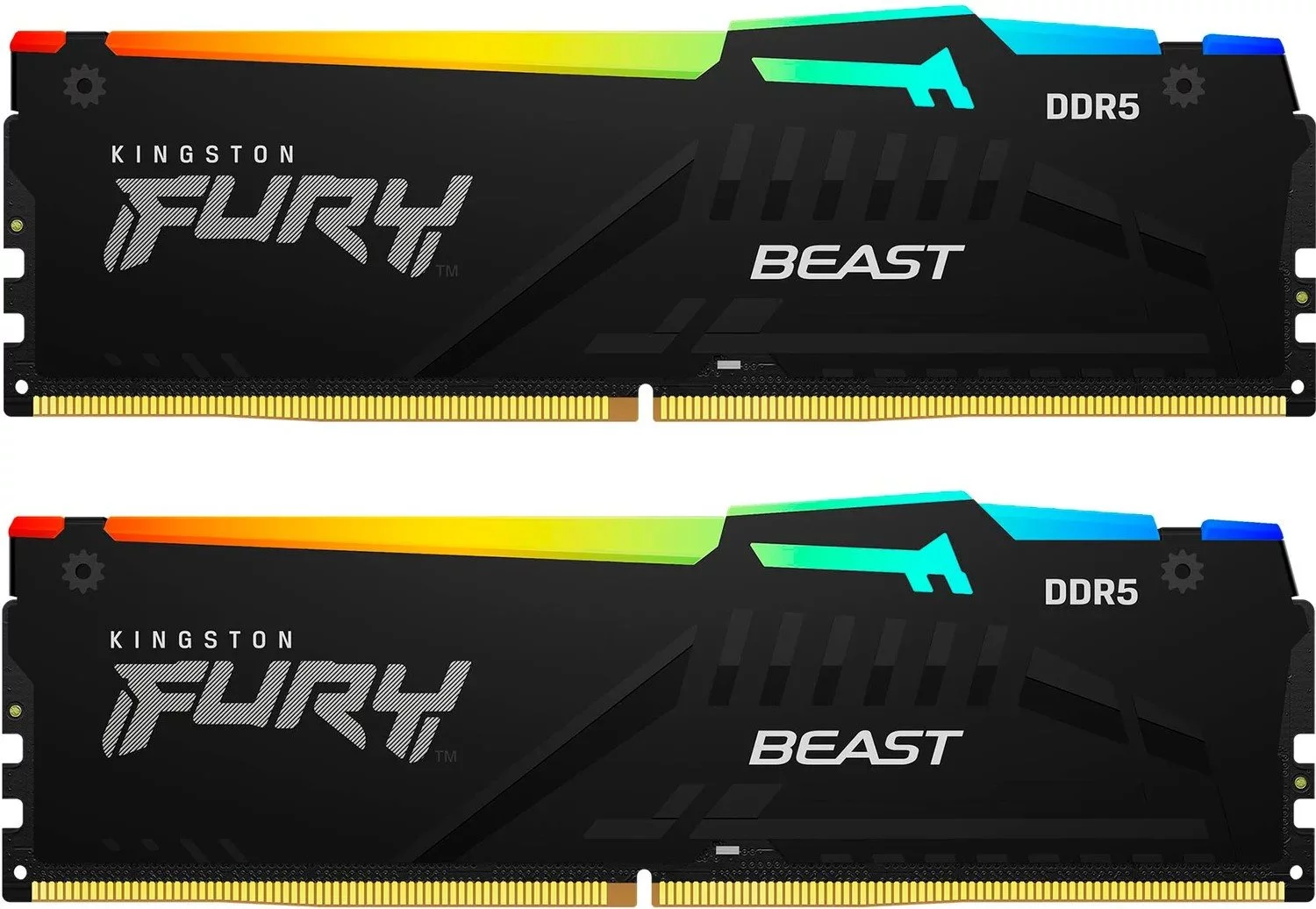 Оперативная память Kingston FURY Beast RGB 16GB (Kit of 2*8GB) DDR5-6000