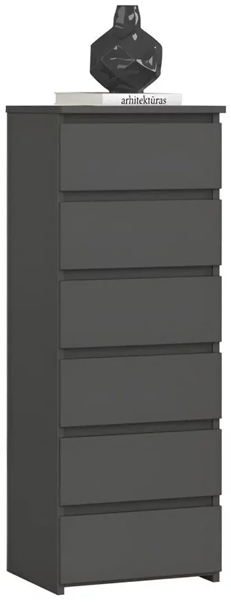 Комод Akord CL6 40 Graphite Gray