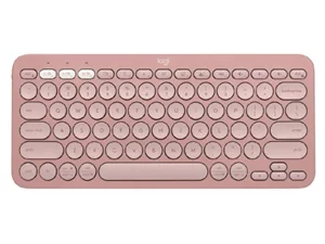 Image Tastatura Wireless Logitech Pebble Keys 2 K380s Bluetooth Keyboard Tonal Rose