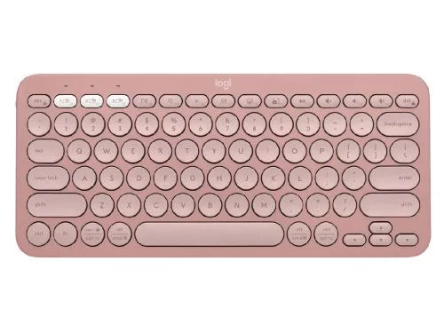 Image Клавиатура Wireless Logitech Pebble Keys 2 K380s Bluetooth Keyboard Tonal Rose