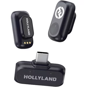 Image Microfon Hollyland LARK A1 Mini DUO USB-C (Black)