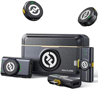 Микрофон Hollyland Lark M2 Combo (Shine Charcoal)