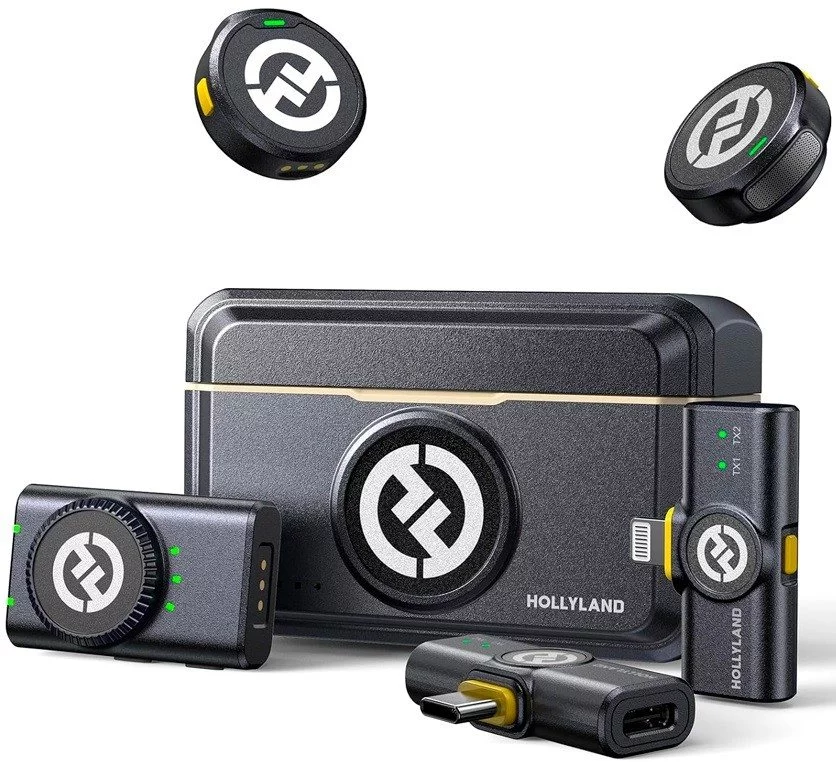 Image Микрофон Hollyland Lark M2 Combo (Shine Charcoal)