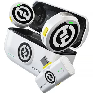 Image Microfon Hollyland LARK M2 USB-C (Duo,Ivory, White)